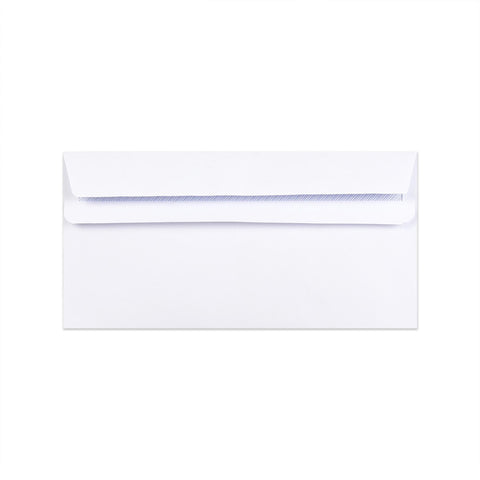 White Envelope with Internal Opacity - Window 110x220 mm (DL) 110gsm