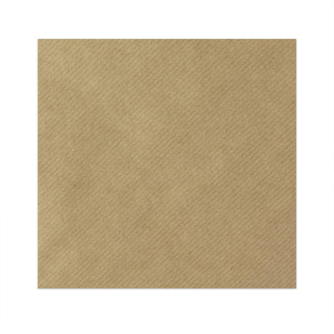 Geripptes Kraftpapier-Kuvert 140x140 mm