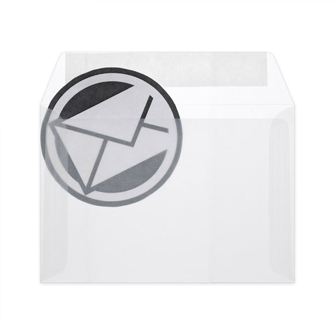 Coloured Translucent Envelopes Clear 114 x 162 mm (C6)