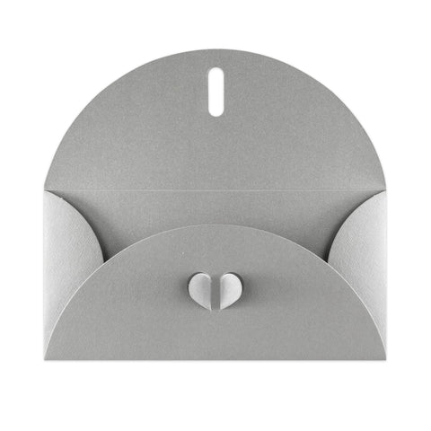 Butterfly Envelopes Silver 110 x 220 mm (DL)