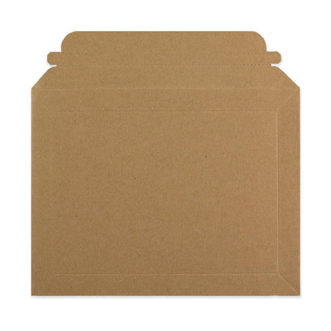 Manila Brown Peel & Seal Rigid Board Mailers Envelope (180 x 235mm)
