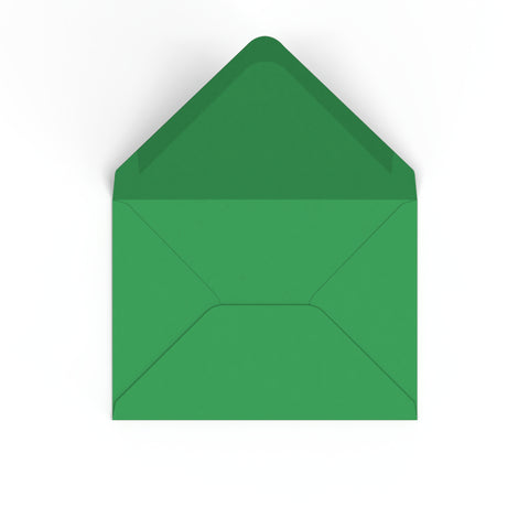 Kelly Green British Made Gummed Envelope (133 x 184mm)