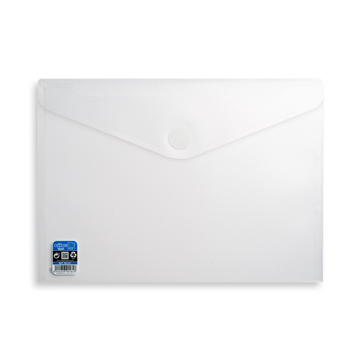 Lichtdurchlässige Polypropylen-Hüllen mit V-LOCK-Klettverschlüssen