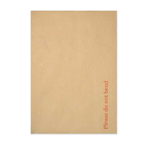 Manilla Board Back Envelope - Printed 324x229 mm (C4) 450gsm