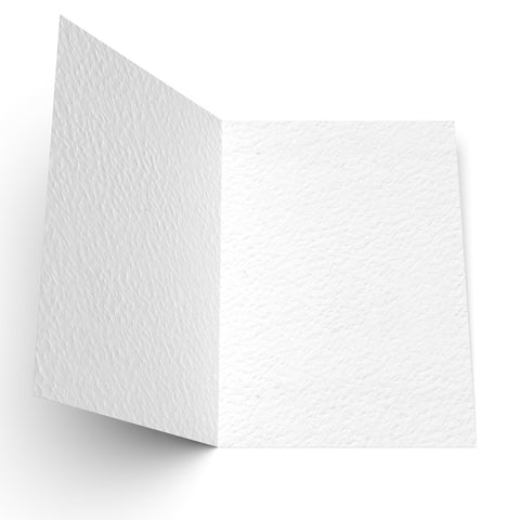 Folded Card Blanks White Hammer 148 x 210 mm (A5) 300 Gsm