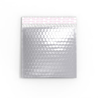 Metallic Finish Bubble Bag Mailers
