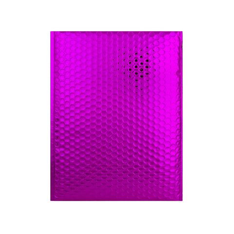 Metallic Finish Bubble Bag Mailers Purple 324 x 230 mm (C4)