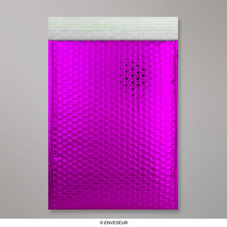 Metallisch-glänzende Luftpolster Versandtaschen