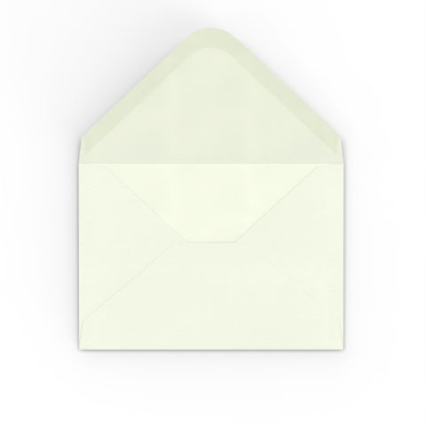 DL Milk White Hammer Envelope (110 x 220mm) Milk White 114 x 162 mm Gummed