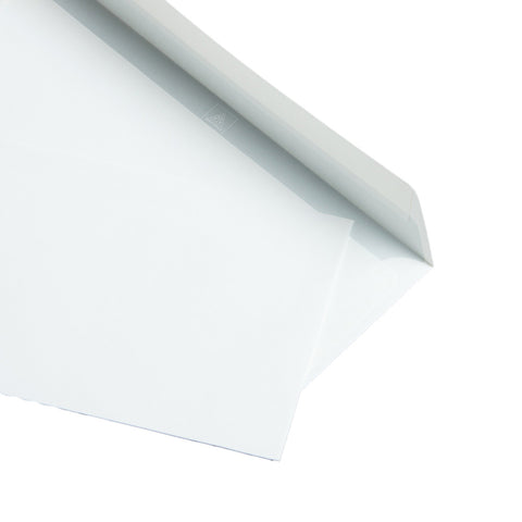 Opaline Window Envelope 110x220 mm (DL) - Pack of 100 pcs White 110 x 220 mm (DL) Plain