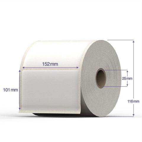 Direct Thermal Labels White 101 x 51 mm (1000 labels)