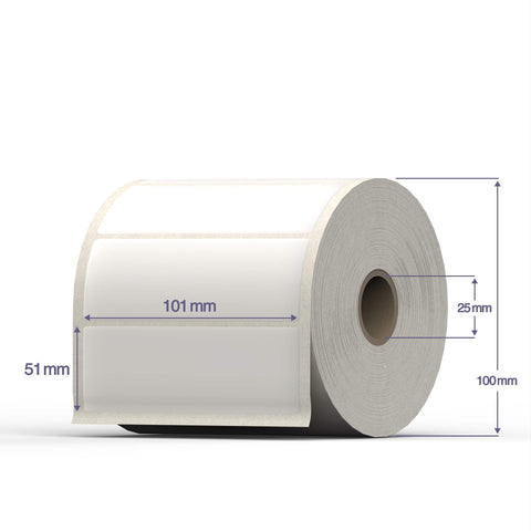 Direct Thermal Labels White 101 x 152 mm (500 labels)