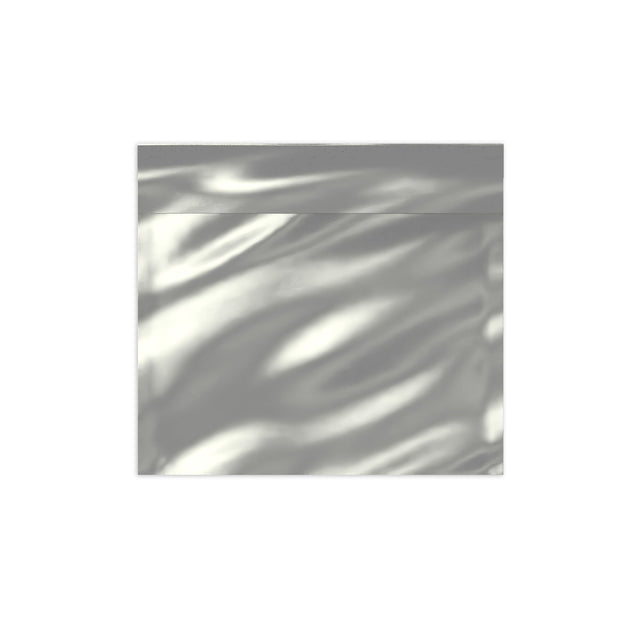 Metallic Finish Foil Bags Silver 165 x 165 mm