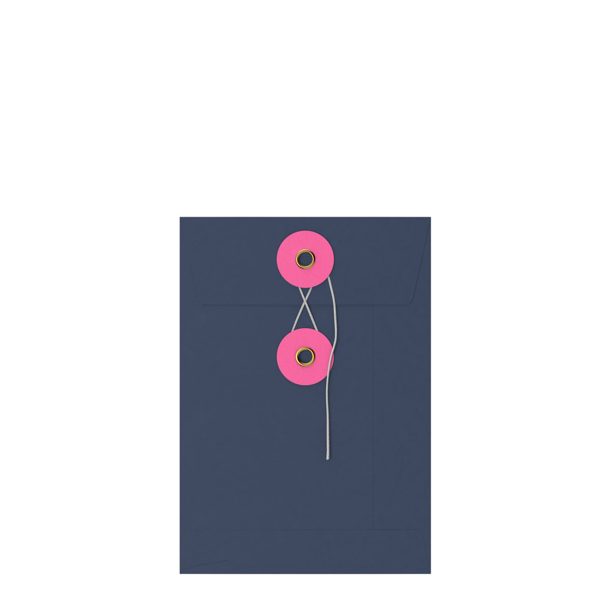 Farbige Kuverts mit Kordel- und Scheibenverschluss