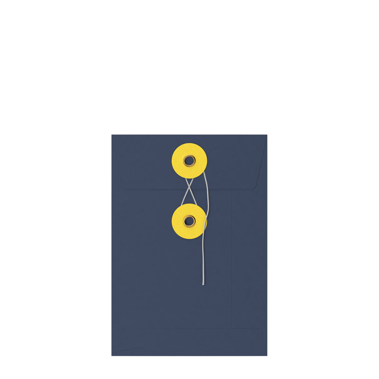 Farbige Kuverts mit Kordel- und Scheibenverschluss