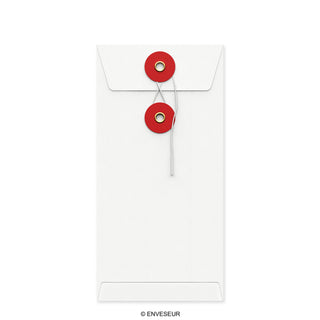 Briefumschläge mit Bindfadenverschluss