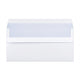 White Envelope with Internal Opacity - Window 110x220 mm (DL)