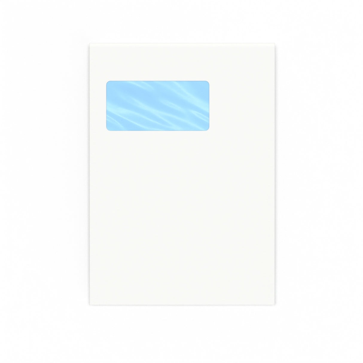 Weißer Briefumschlag mit Fenster 229x162 mm (C5)