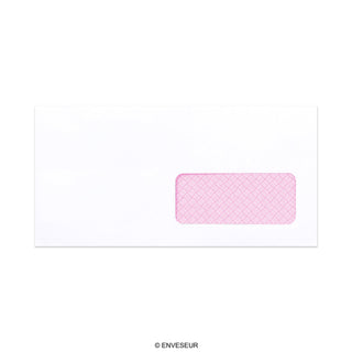 Weißer Laser-bedruckbarer Briefumschlag 115x225 mm (DL+)