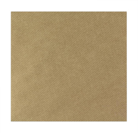 Geripptes Kraftpapier-Kuvert 155x155 mm