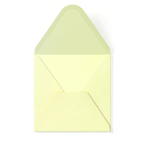 Ivory Envelope Hammered Texture 130x130 mm