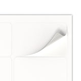  Rechteckige Klebeetiketten