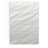  Rechteckige Klebeetiketten