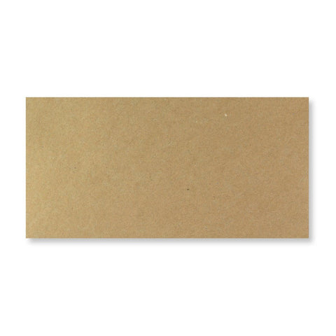 Kraft V-Flap Gummed Envelopes 110 Gsm Fleck 110 x 220 mm (DL)