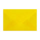 Coloured Translucent Envelopes Yellow 62 x 98 mm