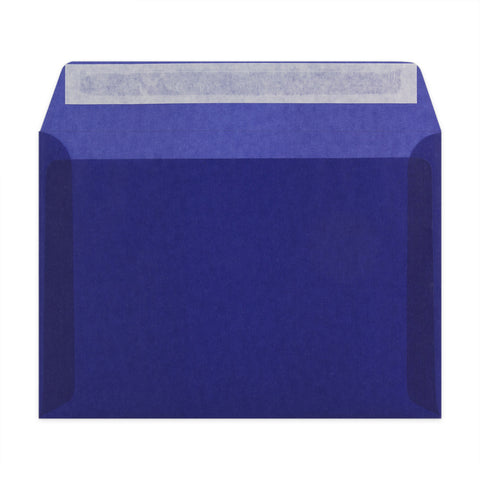 Coloured Translucent Envelopes Dark Blue 162 x 229 mm (C5)