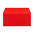 Coloured Translucent Envelopes Red 110 x 220 mm (DL)