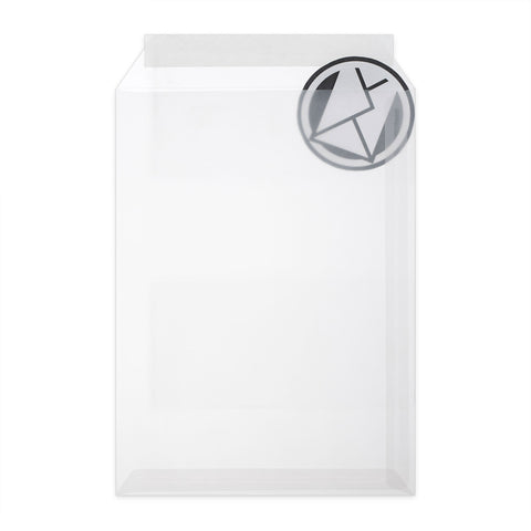 Coloured Translucent Envelopes Clear 324 x 229 mm (C4)