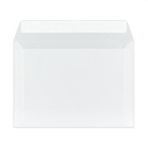 Coloured Translucent Envelopes Clear 162 x 229 mm (C5)