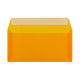 Coloured Translucent Envelopes Orange 110 x 220 mm (DL)