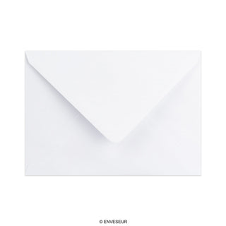 Weißer Briefumschlag 125x175 mm