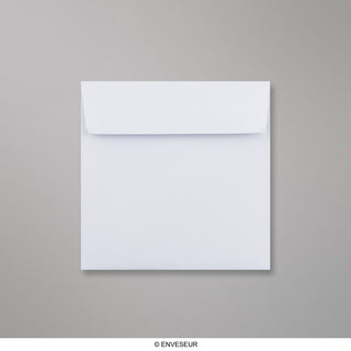 Weißer Briefumschlag 140x140 mm