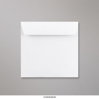Weißer Briefumschlag 155x155 mm