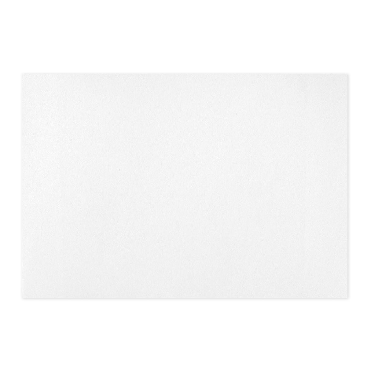 Weißes Kuvert - Gerade Klappe 99x143 mm