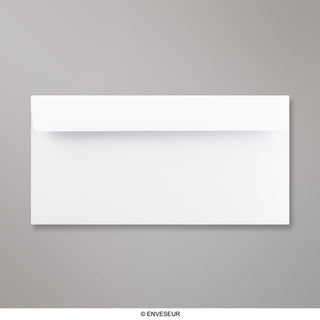 Weißer Briefumschlag 110x220 mm (DL)