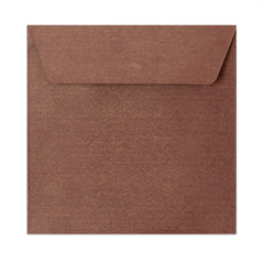 Textured Envelopes Brown 155 x 155 mm