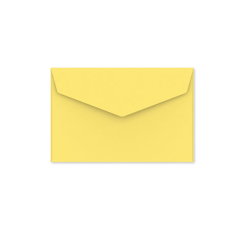 V-Flap Peel and Seal Envelopes Yellow 62 x 94 mm