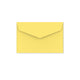 V-Flap Peel and Seal Envelopes Yellow 62 x 94 mm