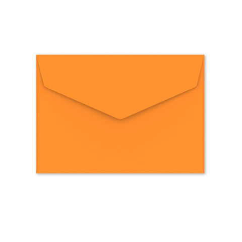 V-Flap Peel and Seal Envelopes Orange 114 x 162 mm (C6)