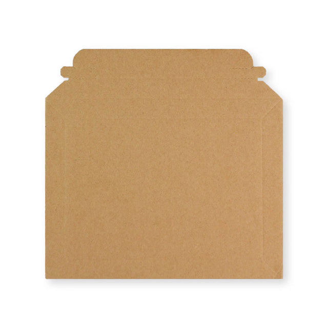 Manila Brown Peel & Seal Rigid Board Mailers Envelope (180 x 235mm)