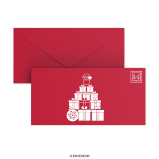 Weihnachtskuvert Weihnachtsmann