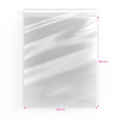 Cello Bags (Non-Header) Clear 360 x 290 mm