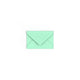 Jade Green British Made Gummed V-Flap Envelope (62 x 94mm)
