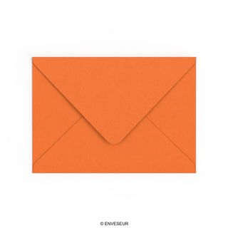 Feuerorangefarbener Umschlag 162x229 mm (C5)