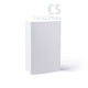 Hammered Cards & Envelopes Pack White 162x229 mm + 148x210 mm