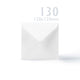 Hammered Cards & Envelopes Pack Ivory 114x192 mm + 105x148 mm